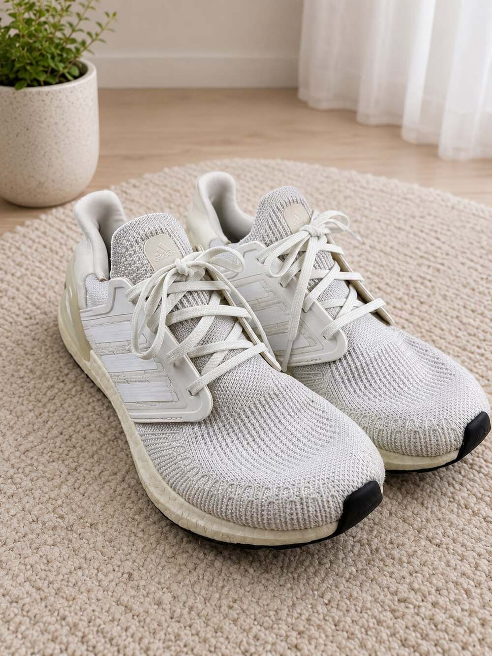 adidas UltraBoost 20 White Iridescent 2020 FW8721 Men's Running Shoes